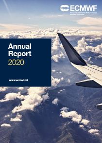 ECMWF Annual Report 2020 Cover thumbnail