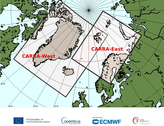 CARRA coverage map